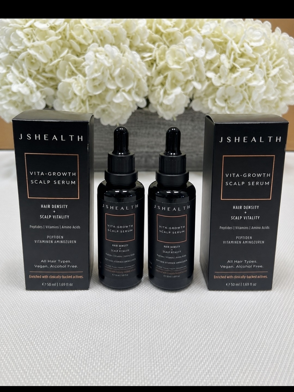 JSHealth Vita-Growth Scalp Serum - Black Set Of 2